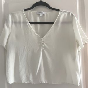 Amour Vert 100% Silk Blouse